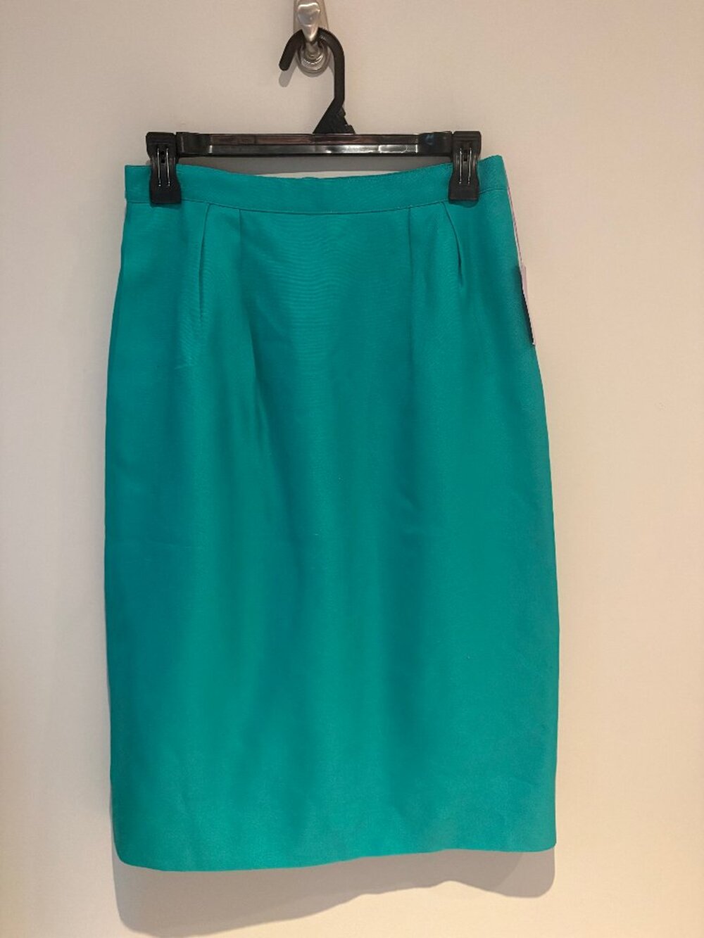 NWT Vintage Green/Teal Skirt Suit - Picture 4 of 8